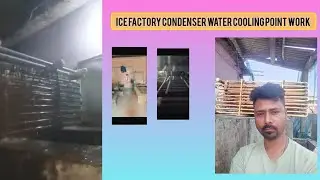 Ice factory condenser Water supply point ice plant 