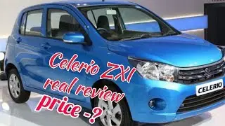 Maruti Suzuki hatchback Celerio ZXI  real review interior and exterior
