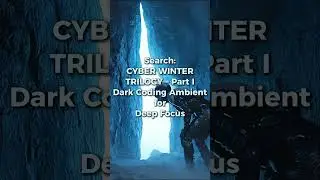 Cyber Winter Trilogy ❄️ Part I &ndash; Dark Coding Ambient 2H in 20s #shorts