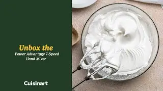 Unbox the Power Advantage 7 speed Hand Mixer