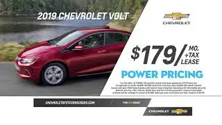 New 2019 Chevrolet Volt Lease and Purchase specials at Chevrolet Stevens Creek