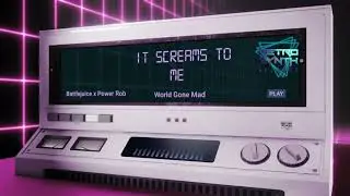 Battlejuice X Power Rob  - World Gone Mad (Lyric Video) RetroSynth #synthwave #retrowave #retrosynth