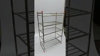 5 Layer stainless steel shoe rack, ₹1500 only, To buy Contact :&mdash;8826213122