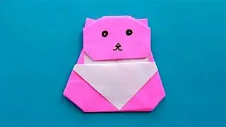 How to Make an Origami Teddy Bear | Origami Teddy Bear | Paper Crafts