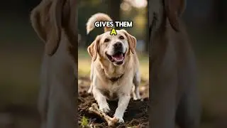 Why Dogs Bury Bones  #pets #wolf #cutedog #funny #puppy #facts #husky #movie #beagle #shorts