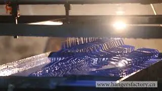 How pvc metal hanger coating in hangers factory sales@the-honeyhome.com