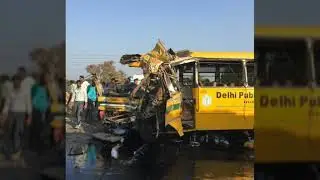 DPS INDORE BUS ACCIDENT 5 JAN 2018