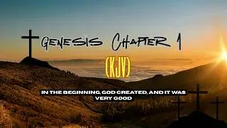 In The Beginning, God Created, And It Was Very Good | Genesis 1:1-31