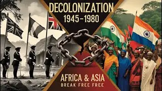 Decolonization of Africa and Asia 1945&ndash;1980 #history
