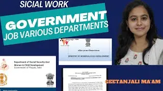 MSW/ BSW Job|| GOVERNMENT Job for Social Work||Mission Shakti ||Best YouTube Channel for Social Work