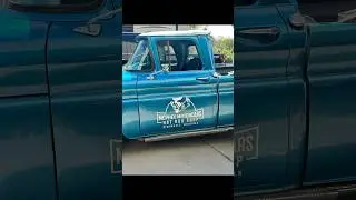 Local company installed some door graphics on our 63 C10 shop truck #c10 #1963C10