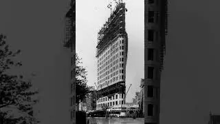 This is the Flatiron Building during its construction in 1902. #shorts