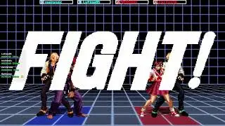 IKEMEN-GO KOF Final Attack - Parsec Battles - PVP - 4P COOP