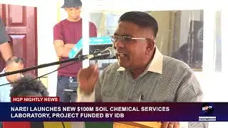 NAREI Launches New $100M Soil Chemical Services Laboratory, project Funded by IDB