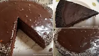الكيكة لي دارت ضجة 👌 بالشكلاط وكريم باتسيير لذيذة😋 وهشيشة وسهلة التحضير 
