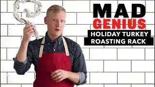How To Make a Roasting Rack For Your Holiday Turkey | Mad Genius Tips | Food & Wine