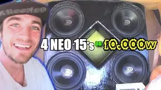 ZED Audio Amps w/ 4 15