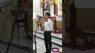 ആദ്യകുർബാന സ്വീകരണത്തിന് പറഞ്ഞ നന്ദി പ്രസംഗം ഒന്നു കേട്ടു നോക്കൂ..... ഡാനി പൗലോസ് എംബ്രയിൽ.