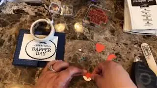 How to make a quick and easy card with truly tailored and foxy friends