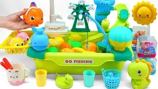[toy asmr] The Ultimate Fishing Toy Set ASMR  Oddly Satisfying Unboxing, No Talking 🐠  Toy Review