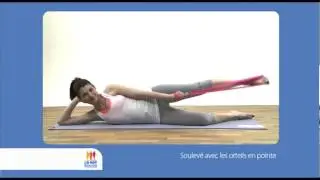Exercice des jambes - Soulev&eacute; avec les orteils en pointe