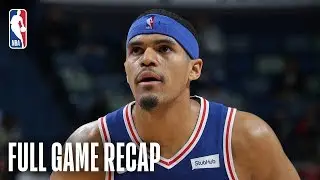 76ERS vs PELICANS | Tobias Harris Goes For 29 & 10 | February 25, 2019