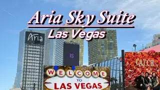 Sky Suite at Aria. My first Luxurious experience! VIP Lounge and Room tour. Day 1