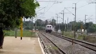 HIGH SPEED TRAIL RUN FROM MAS - GUDUR RPM WAP-7 30331 HITS 120 KMPH AT ARAMBAKKAM...
