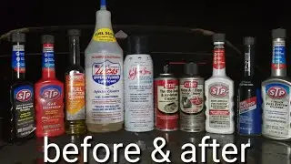 Stp super concentrated fuel injector cleaner bore scope before and after