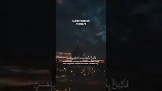 surah baqrah Ayat 178-179#whatsappstatus#muslim#paramreaction