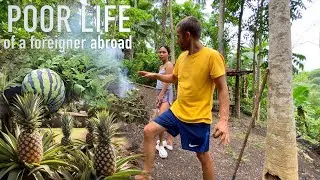 We are start our garden. Life on the island @FOL_Freedom #travel #islandlife #funny #couple