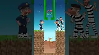 Which team is the good person! Team Cop or Team Prisoner 🤔