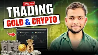 Live Crypto Forex Gold Scalping | BTC , GOLD(XAUUSD) | Liquidity Moves, Reversals & Breakouts setups