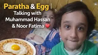 “Muhammad Hassan Talks, Eats Pratha & Egg | Noor Fatima Writes ✏️”| Speech Therapy & Growth Progress