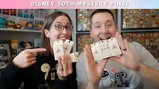 Disney Loungefly Mystery Pin Unboxing | Disney 50th Blind Boxes | Disney Pins | Disney Pin Love