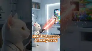 How TV Remotes Actually Work! 📺✨ #Shorts