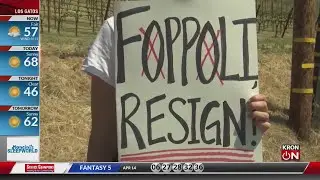 Mayor Foppoli speaks at special meeting calling for resignation