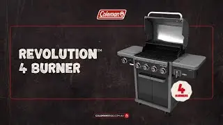 Coleman Revolution - 4 Burner BBQ