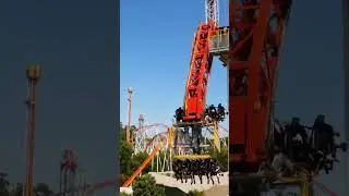 Thrill Ride MALFUCTIONS and CRASHES Down! #shorts