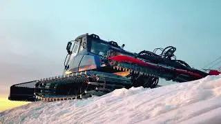 HBXG SNOW GROOMER WORKING VIDEO