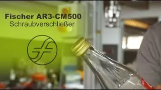 Flaschen-Schraubverschlüsse einfach per Kapsel-Anrollmaschine anbringen