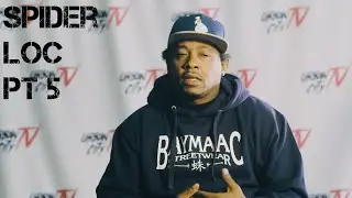 Spider Loc discusses Young Buck incident, 40 Glocc N.Hollywood truth, Wheel of Fortune (Part 5 of 5)