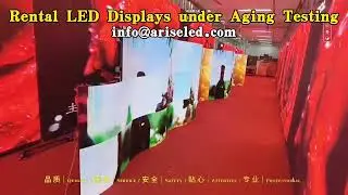 Rental LED Displays under Aging Testing,#rentalledjakarta,#rentalled,#rentalledscreen,#vendorled,