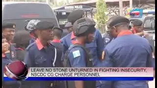 LEAVE NO STONE UNTURNED IN FIGHTING INSECURITY, NSCDC CG CHARGE PERSSONNEL