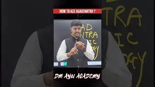 HOW TO ACE AGAD TANTRA in BAMS Exams 💥 | Ultimate Exam Strategy | DM AYU ACADEMY 🧠🌿