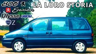 Fiat Ulysse, Lancia Zeta, Peugeot 806, Citroën Evasion : Il Colpo di GENIO