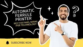 Best Ferrule Printer for Panel Wiring  Electricians Must Watch 1