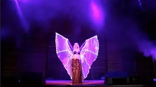 LED Veil-Wings VEIL DANCE / LED Schleierfl&uuml;gel Schleiertanz zu epischer Musik Claudina