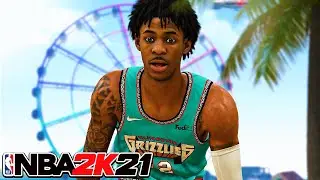 *NEW* JA MORANT BUILD is UNSTOPPABLE in NBA 2K21 - BEST SLASHING PLAYMAKER BUILD