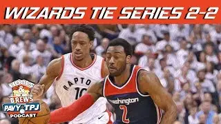 Wizards Tie Series 2-2 Reaction | Hoops N Brews